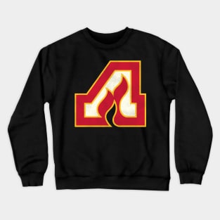 Defunct Atlanta Flames Hockey Team Crewneck Sweatshirt